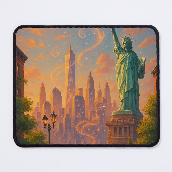 Item preview, Liberty Lights: A Magical Summer in New York City designed and sold by PaintedPixels01.