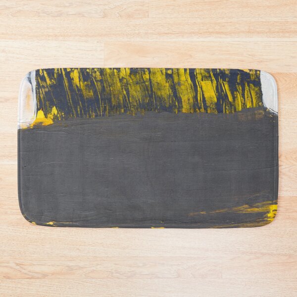 Item preview, Yellow Grey Modern Abstract Contemporary Bold Bright Painting Original Texture Art Artwork  designed and sold by pngrktes-art.