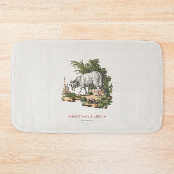 Item preview, The Barbary sheep or Ammotragus lervia designed and sold by Vintagrafica.