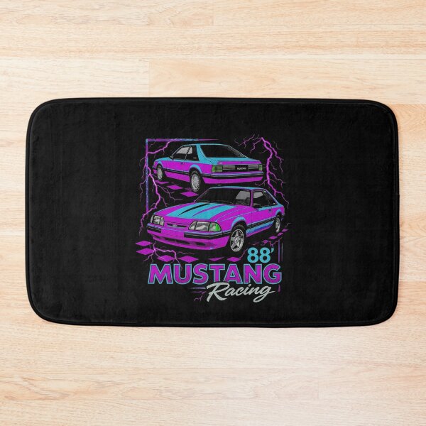 Item preview, 1988 Mustang Foxbody Retro Racing Neon Vibes designed and sold by TheArtOfCar.