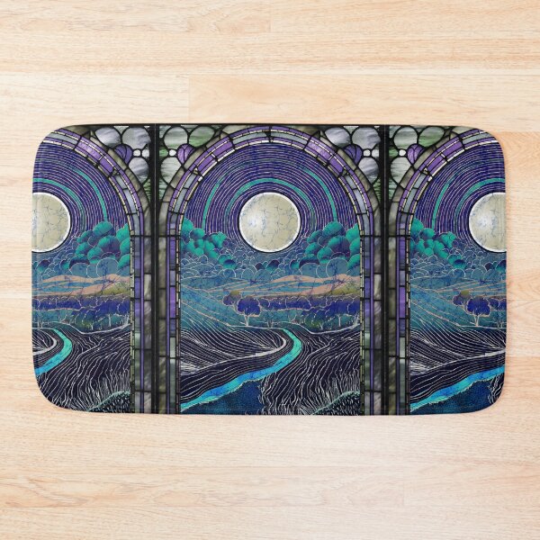 Item preview, Batik Forest Full Moon Cathedral designed and sold by AuroraXGreen.