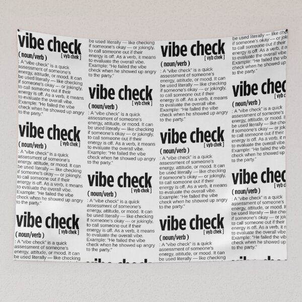 Item preview, Vibe Check Definition. designed and sold by JustiesDesigns.