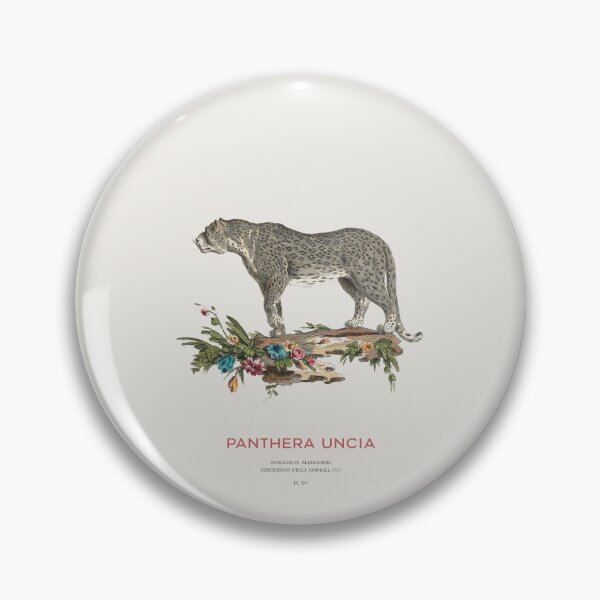 Item preview, The snow leopard or Panthera uncia designed and sold by Vintagrafica.