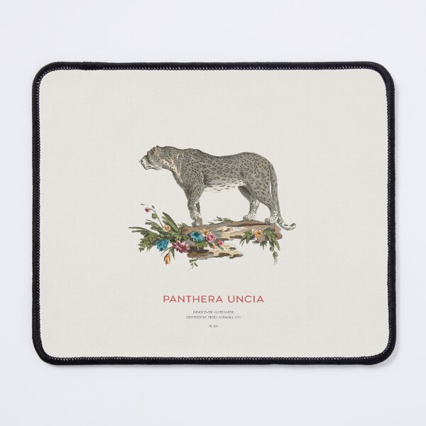 Item preview, The snow leopard or Panthera uncia designed and sold by Vintagrafica.