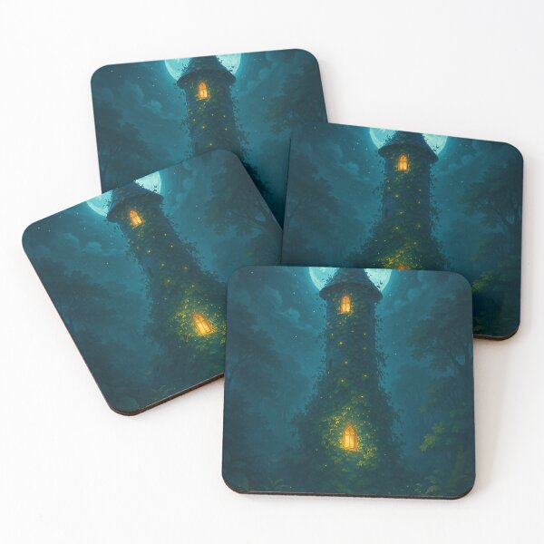 Item preview, Magical Crystal Castle in the Moonlight | Dreamy Fantasy Nightscape | Ethereal Fairytale Scene | Mystical Moonlit Kingdom | Enchanted Celestial Realm designed and sold by PaintedPixels01.