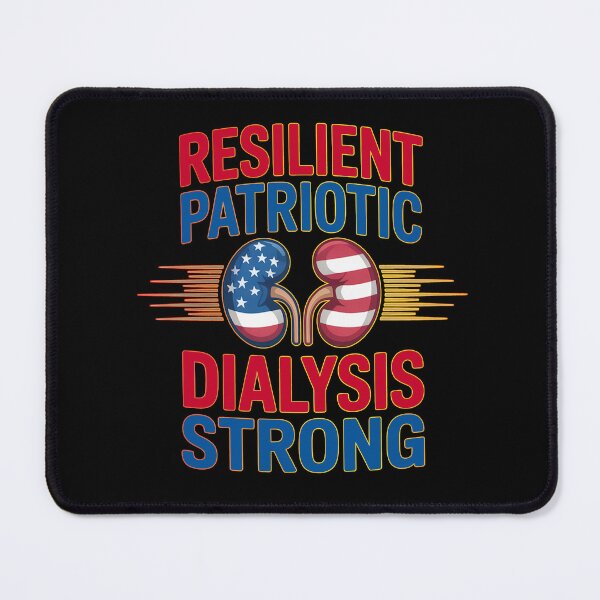 Item preview, Unbreakable Dialysis Warrior USA Flag Artwork, Fierce Kidney Fighter Battle Design, Hardcore Survivor Renal Disease Awareness, Bold Patriotic American Strength designed and sold by Nzgiftsandmore.