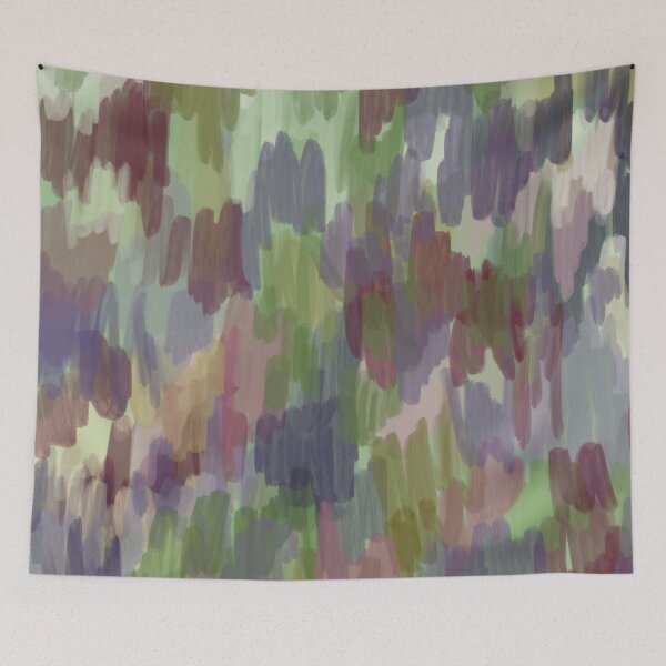Item preview, Abstract Art - Green Purple Red designed and sold by mchristyani.