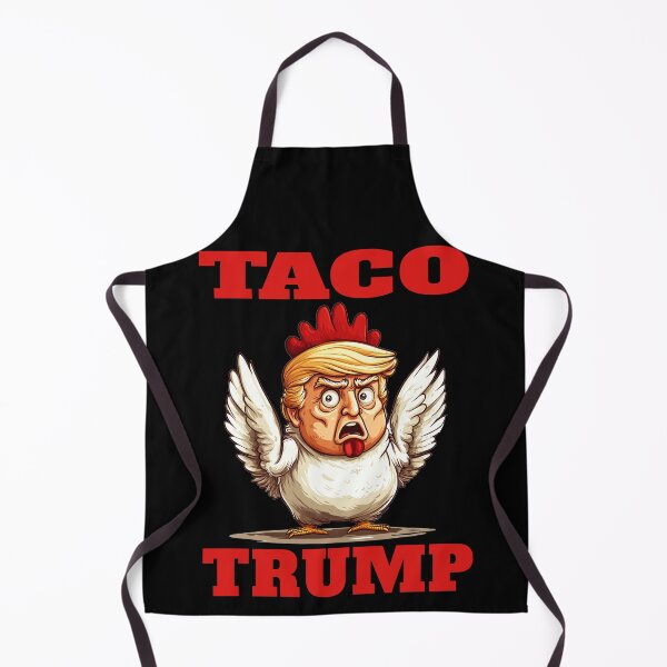 Item preview, TACO Trump, Funny Trump Taco Design, TACO- Trump Always Chickens Out, Funny Anti Trump Taco designed and sold by Bullish-Bear.