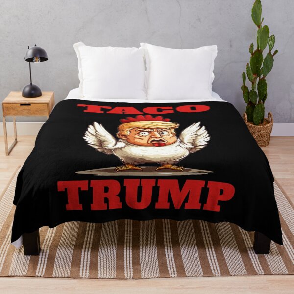 Item preview, TACO Trump, Funny Trump Taco Design, TACO- Trump Always Chickens Out, Funny Anti Trump Taco designed and sold by Bullish-Bear.