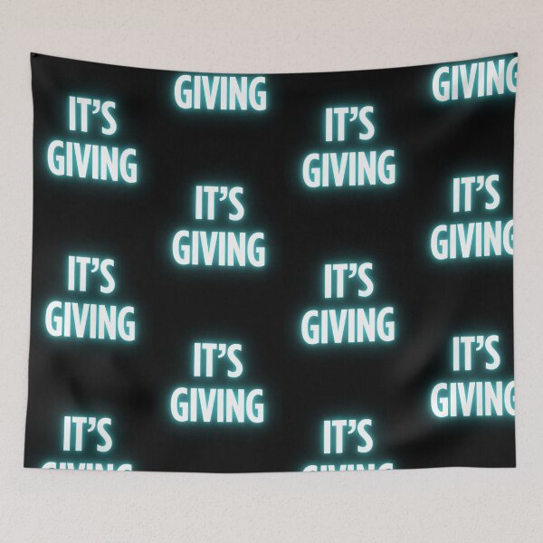 Item preview, It’s Giving… Trendy Gen Z Slang. designed and sold by JustiesDesigns.