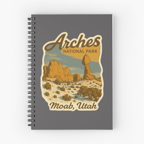 Item preview, Arches National Park Moab Utah Sticker designed and sold by Ismeal Von.