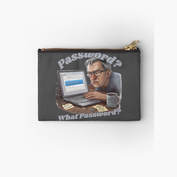 Item preview, What Password? – Funny Tech Meltdown Graphic for Gen X/Y designed and sold by CottonandQuill.
