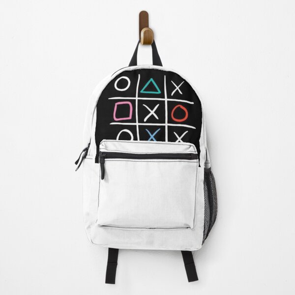 Item preview, handmade drawing of classic game tik-tac-toe with shapes designed and sold by NivyasArtistry.