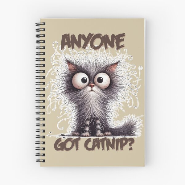 Item preview, Anyone Got Catnip? Crazy Cat designed and sold by binspired2shop.