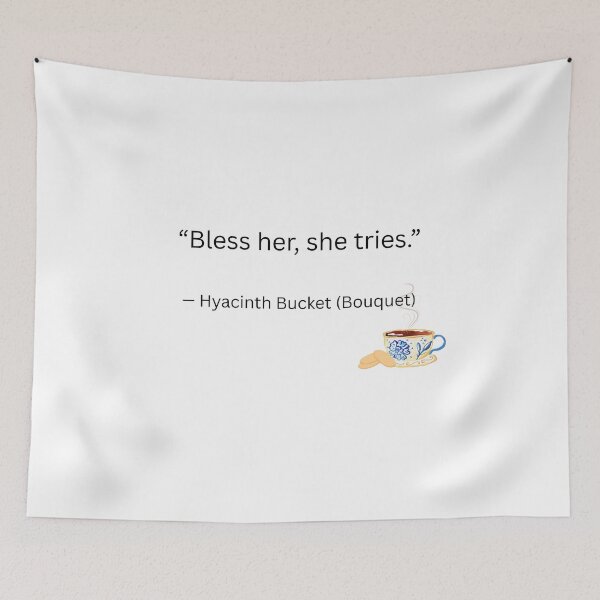 Item preview, Hyacinth Bucket designed and sold by Echo Aesthetics.