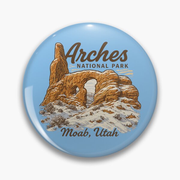 Item preview, Arches National Park Moab Utah Sticker designed and sold by Ismeal Von.