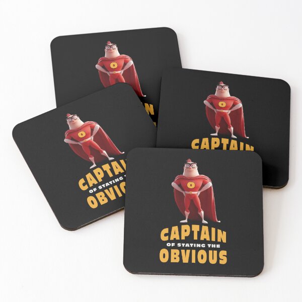 Item preview, Captain Obvious Superhero | Funny Sarcastic Humor | Stating the Obvious Gag Gift designed and sold by In-material creative designs.