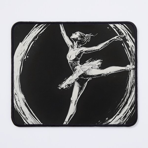 Item preview, Black and white ballerina sketch designed and sold by dcrc.
