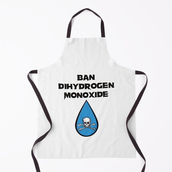 Item preview, Ban Dihydrogen Monoxide With Water Drop Skull And Crossbones designed and sold by TheRainFamily.