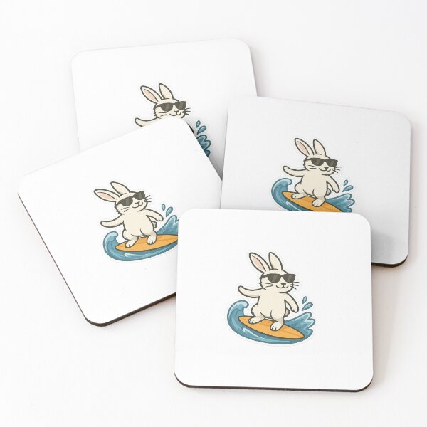Item preview, Surf's Up Bunny designed and sold by dropdabunny.