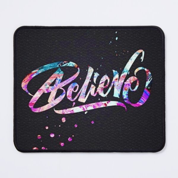 Item preview, handmade beautiful word believe in multicolor designed and sold by NivyasArtistry.