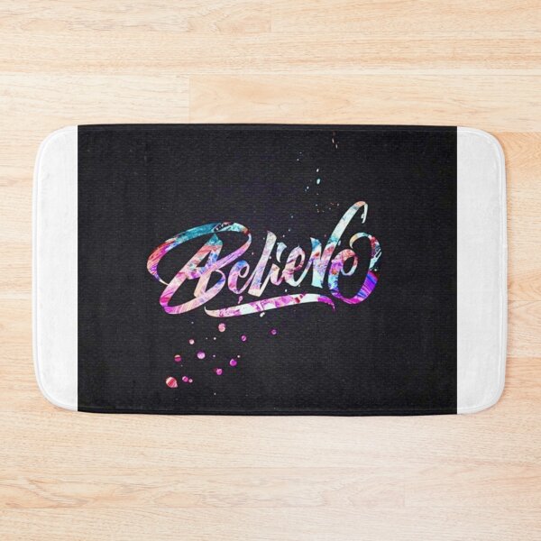 Item preview, handmade beautiful word believe in multicolor designed and sold by NivyasArtistry.
