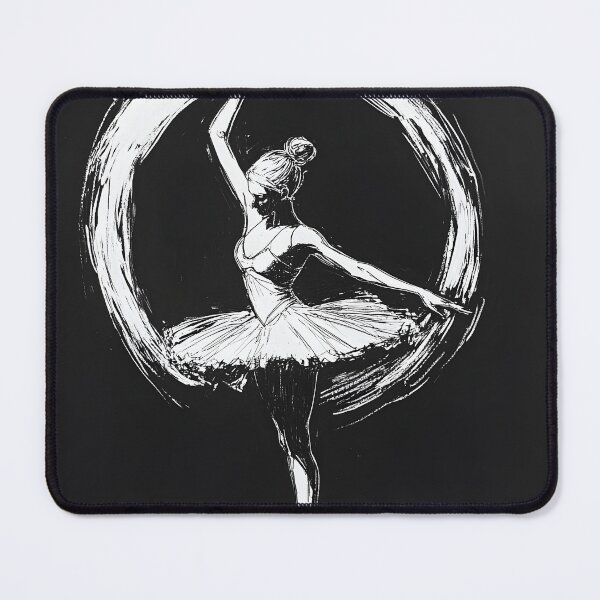 Item preview, Black and white ballerina sketch designed and sold by dcrc.