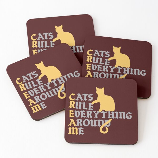 Item preview, Cats Rule Everything Around Me - Cat designed and sold by binspired2shop.