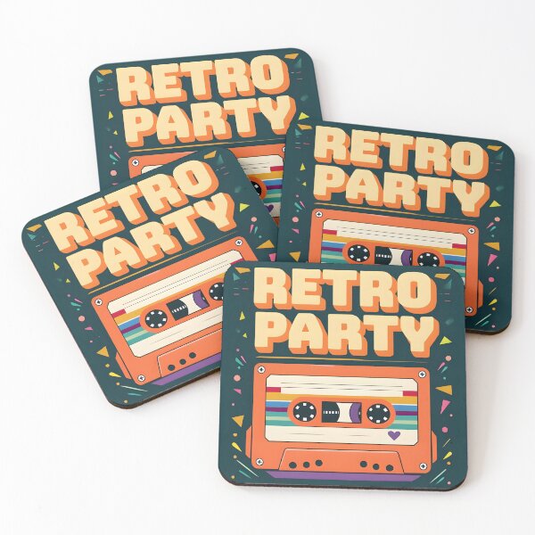 Item preview, Free entry retro party designed and sold by Newrealis.