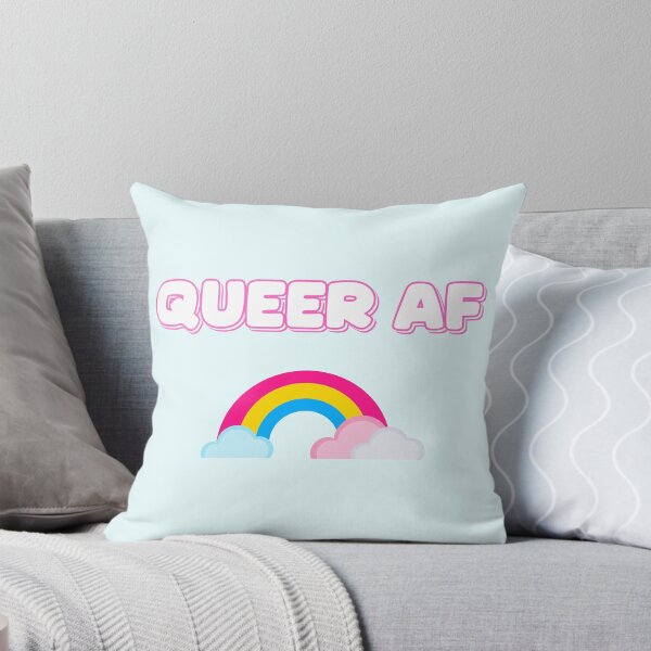 Artikelvorschau, Queer AF entworfen und verkauft von Bad Wolf Works.