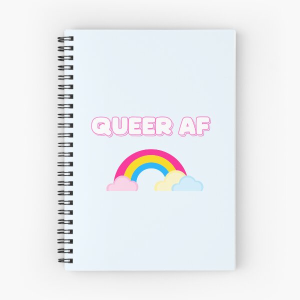 Artikelvorschau, Pansexuell & Queer AF entworfen und verkauft von Bad Wolf Works.