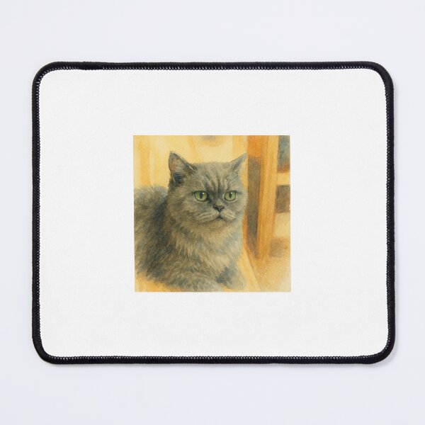 Item preview, A cat in a cafe #40 designed and sold by D&C CAFE ART.