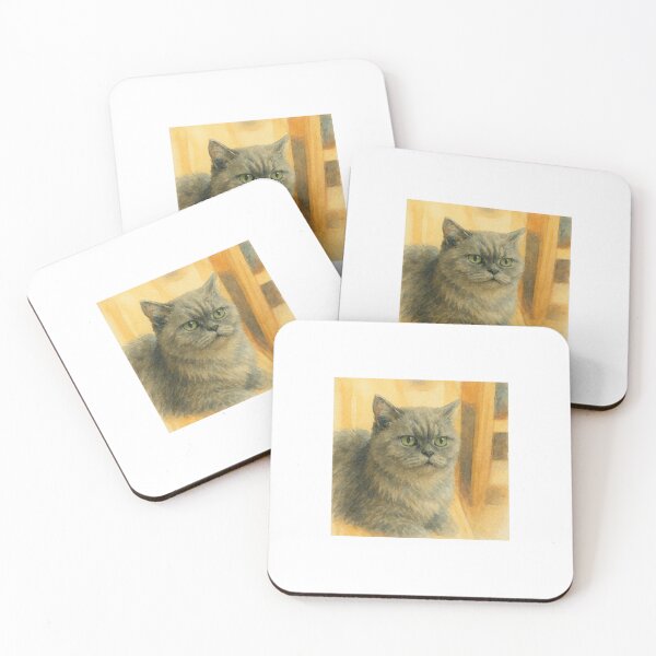 Item preview, A cat in a cafe #40 designed and sold by D&C CAFE ART.
