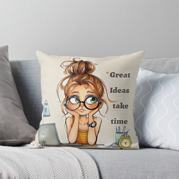 Item preview, Great Ideas Take Time - Girl Boss designed and sold by binspired2shop.