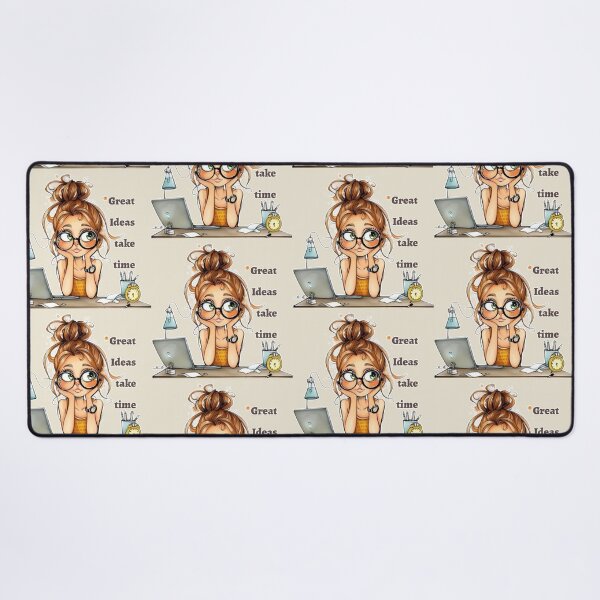 Item preview, Great Ideas Take Time - Girl Boss designed and sold by binspired2shop.