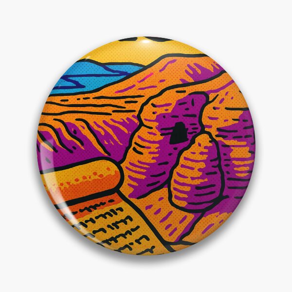 Item preview, Digital Retro Pop Art Poster of Dead Sea Scrolls | Vibrant Archaeological Travel Design | Ancient Manuscripts Meets Modern Style | Bold Cultural History Art | Iconic Middle Eastern Discovery designed and sold by PaintedPixels01.