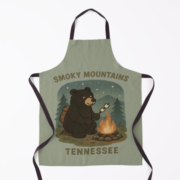 Item preview, Campfire Tales: Black Bear Tennessee in the Smoky Mountains designed and sold by Globalcitytees.