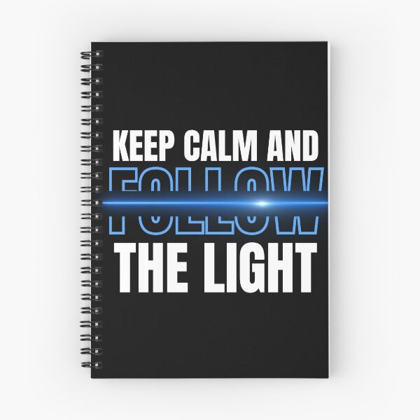 Item preview, Keep Calm and Follow the Light designed and sold by burnoutbright.