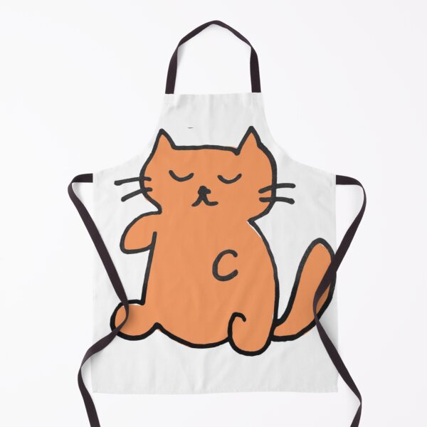 Item preview, Cute Orange Cartoon Cat Sticker designed and sold by ha11e11.