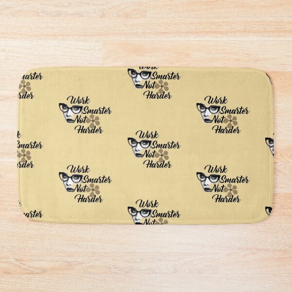 Item preview, Work Smarter Not harder - Woman with Glasses designed and sold by binspired2shop.