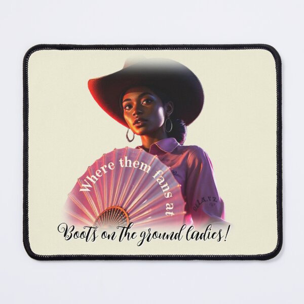Item preview, Boots on the Ground Ladies - Where Them Fans At - Pink designed and sold by binspired2shop.