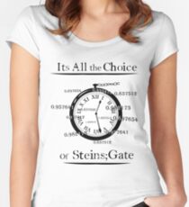 die Wahl des Steins Tor Tailliertes Rundhals-Shirt