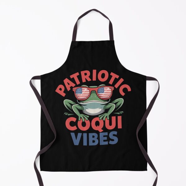 Item preview, Unstoppable Patriotic Coqui USA Flag Art, Fierce Puerto Rican Frog Power, Boricua Freedom Warrior Design, Hardcore Island Pride, Bold Red White Blue Tropical Vibes designed and sold by Nzgiftsandmore.