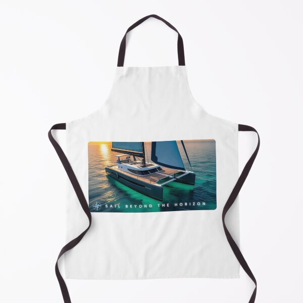 Item preview, Catamaran - Sail Beyond the Horizon T-Shirt designed and sold by Anroda Designs.
