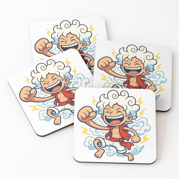 Item preview, luffy gear 5 Chibi designed and sold by NutSkyArt.