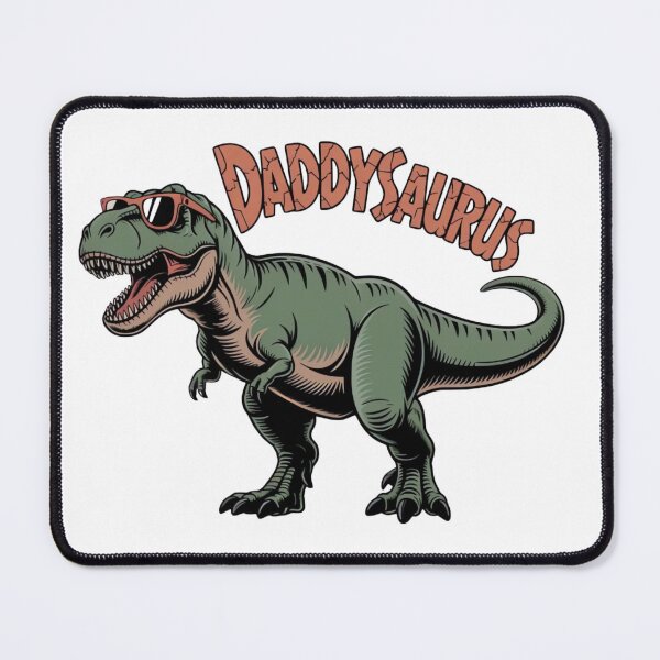 Item preview, Cool T-Rex Dad – DADDYSAURUS Roaring Dinosaur Graphic Tee Design designed and sold by ARTReMi.