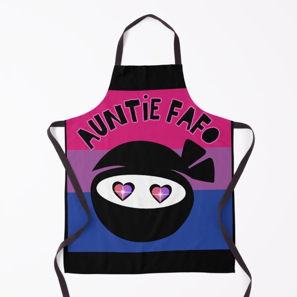 Item preview, Auntie FAFO Bi Pride Ninja Design designed and sold by dickensign.