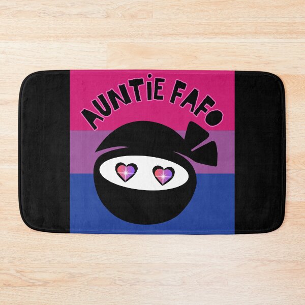 Item preview, Auntie FAFO Bi Pride Ninja Design designed and sold by dickensign.