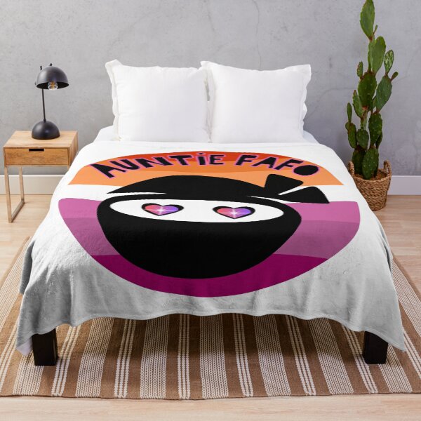 Item preview, Auntie FAFO Lesbian Pride Ninja Design designed and sold by dickensign.