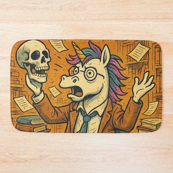 Item preview, Unicorn Academic Breakdown – MLA Ruined My Soul designed and sold by Asbiell.